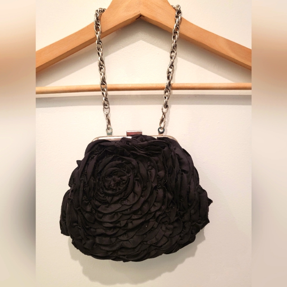 White and Black Little Black Bag